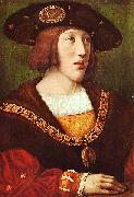 Bernard van orley Portrait of Charles V Spain oil painting artist